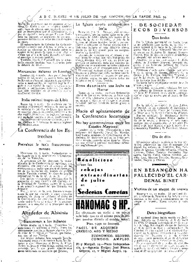 ABC MADRID 16-07-1936 página 34