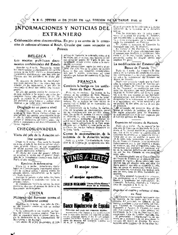 ABC MADRID 16-07-1936 página 37