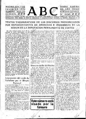 ABC MADRID 17-07-1936 página 17