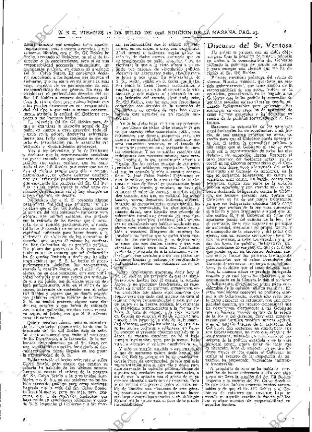 ABC MADRID 17-07-1936 página 23