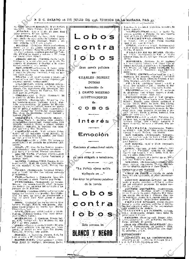 ABC MADRID 18-07-1936 página 37