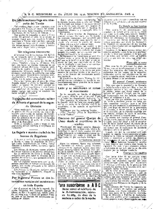 ABC SEVILLA 22-07-1936 página 4