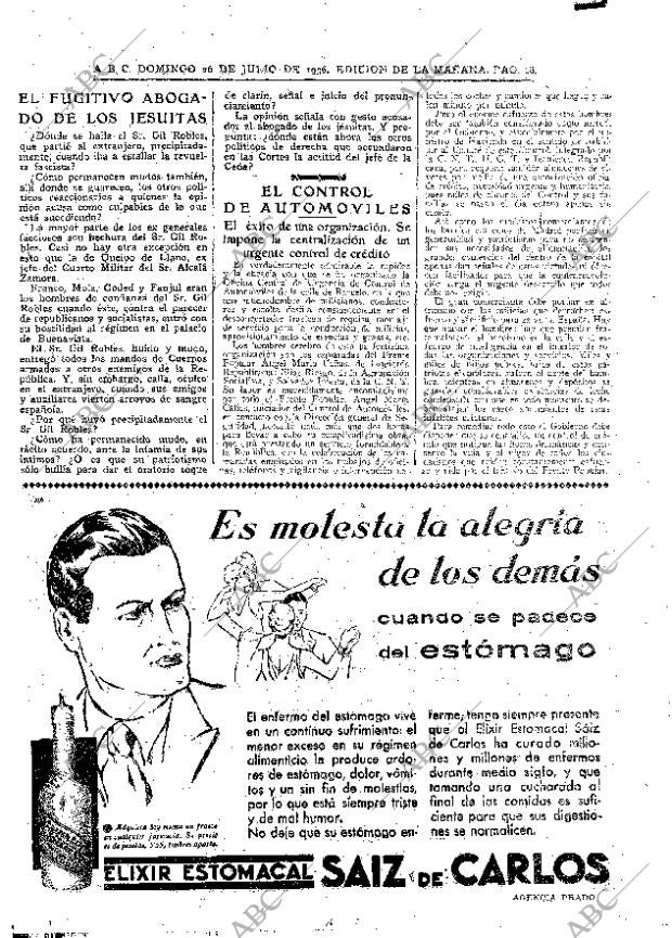 ABC MADRID 26-07-1936 página 16