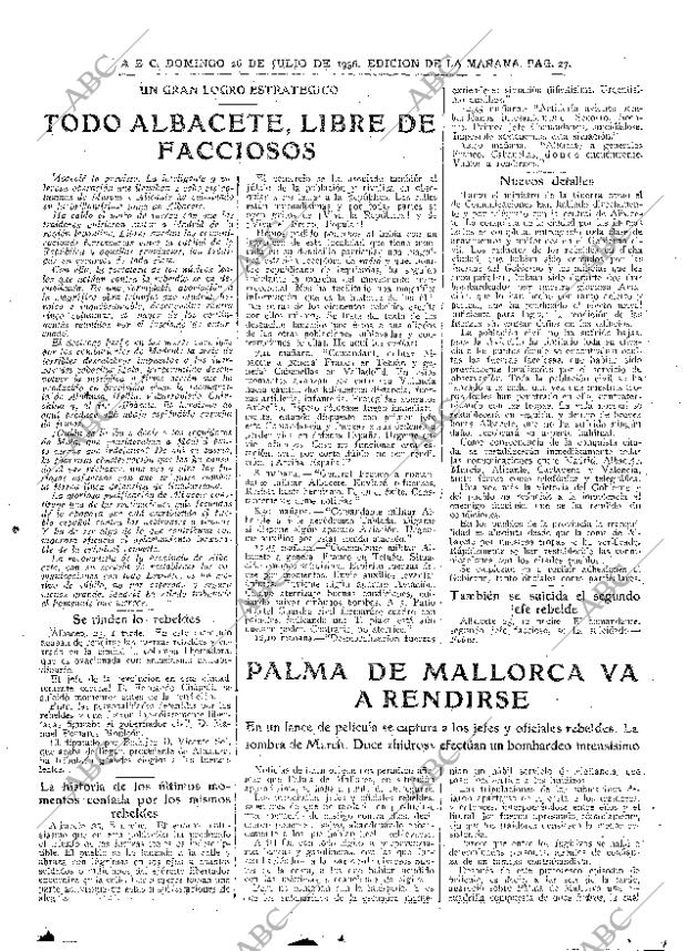 ABC MADRID 26-07-1936 página 27