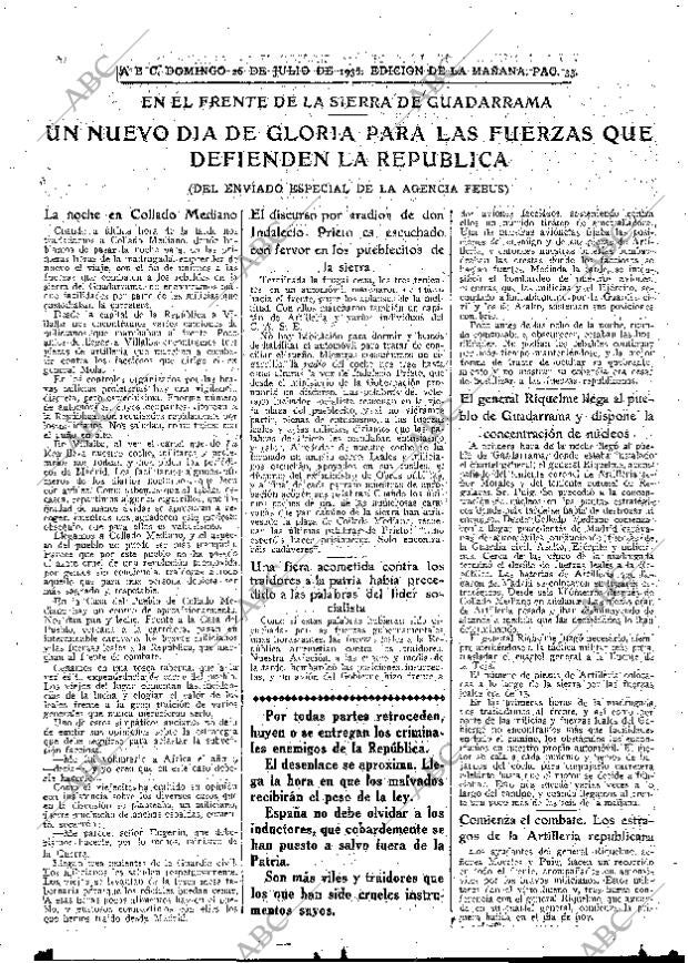 ABC MADRID 26-07-1936 página 33