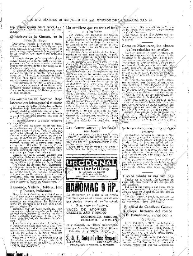 ABC MADRID 28-07-1936 página 20
