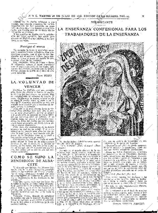 ABC MADRID 28-07-1936 página 25
