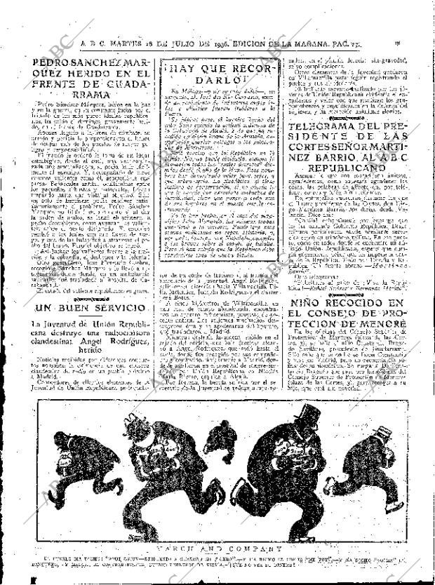 ABC MADRID 28-07-1936 página 27