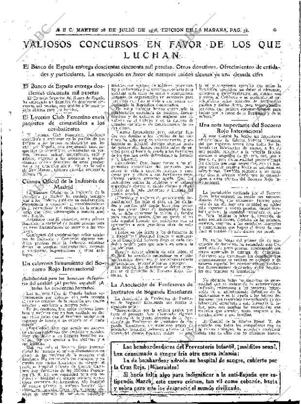 ABC MADRID 28-07-1936 página 31