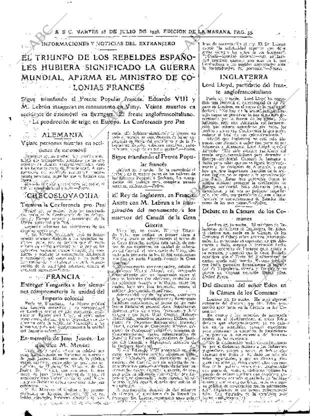 ABC MADRID 28-07-1936 página 33