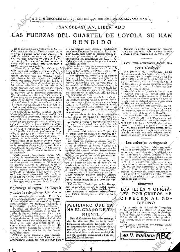 ABC MADRID 29-07-1936 página 17