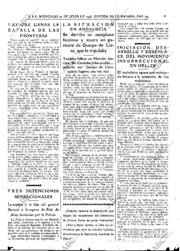 ABC MADRID 29-07-1936 página 25