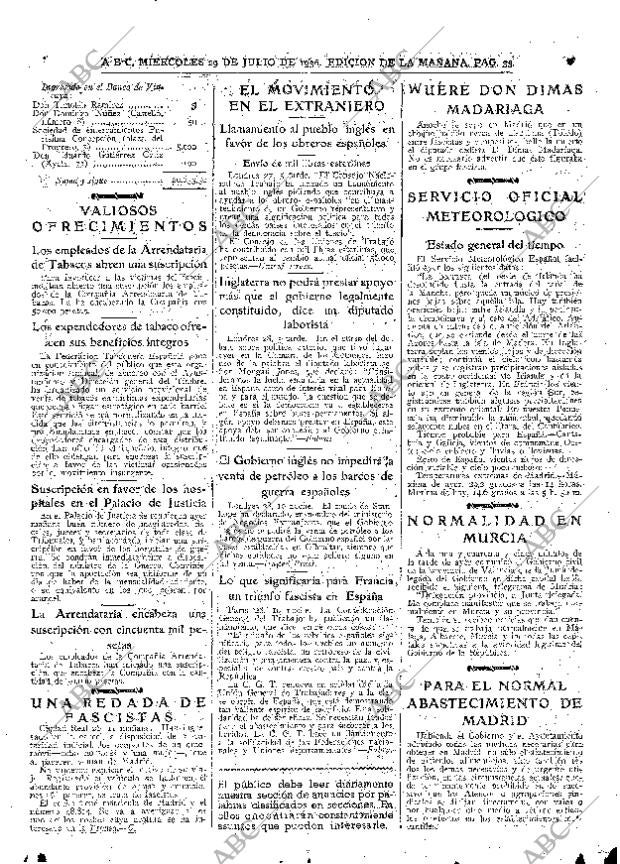 ABC MADRID 29-07-1936 página 33