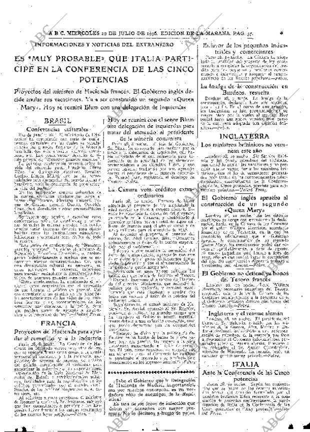 ABC MADRID 29-07-1936 página 35