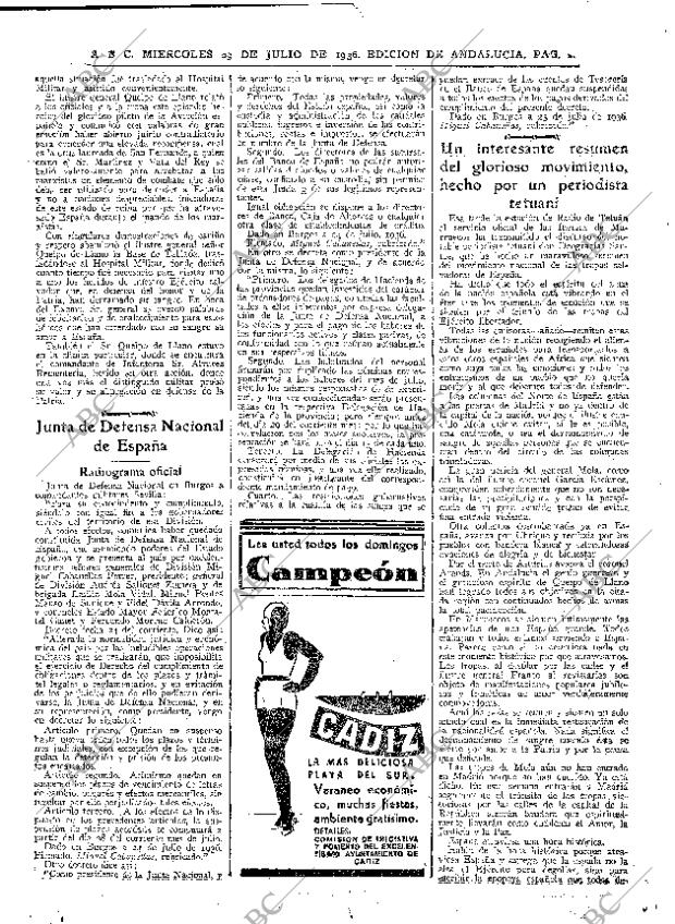 ABC SEVILLA 29-07-1936 página 2