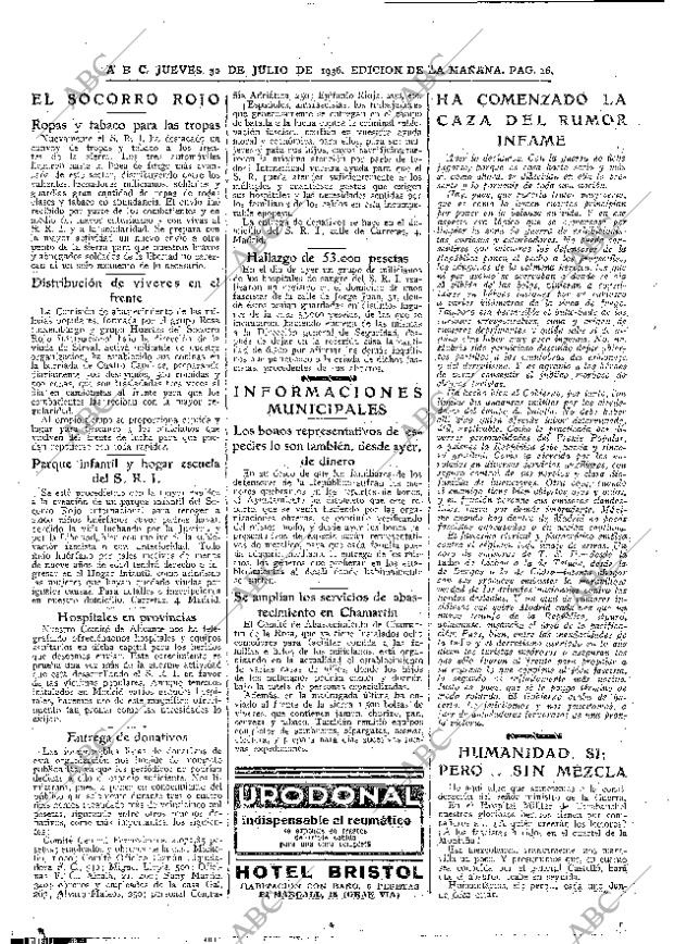 ABC MADRID 30-07-1936 página 16