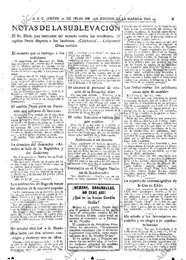 ABC MADRID 30-07-1936 página 29