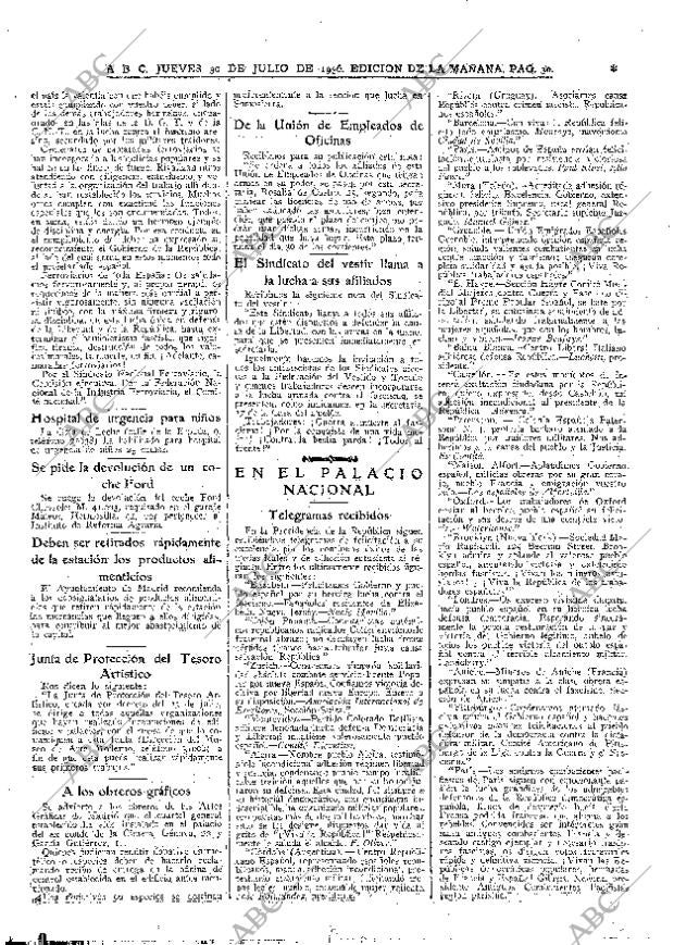 ABC MADRID 30-07-1936 página 30