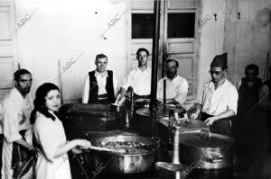 Servicio de Comidas Instalado en el monasterio de san Lorenzo de el escorial...