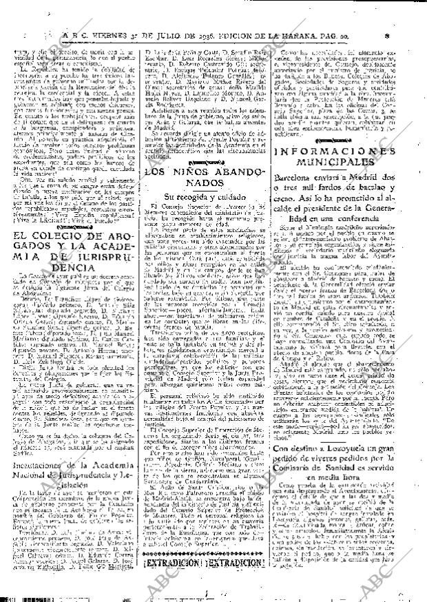 ABC MADRID 31-07-1936 página 20