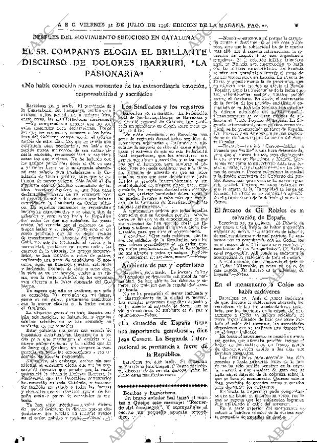 ABC MADRID 31-07-1936 página 21