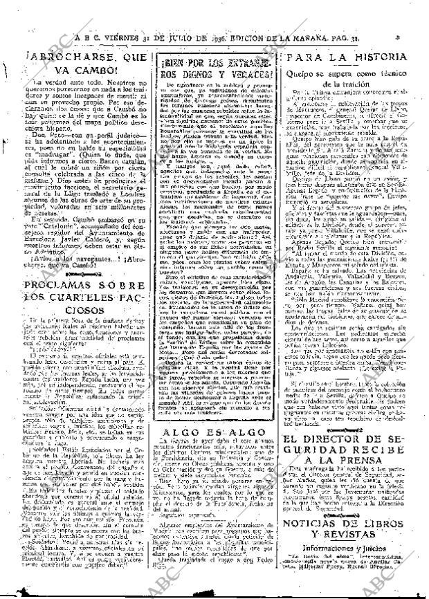 ABC MADRID 31-07-1936 página 31