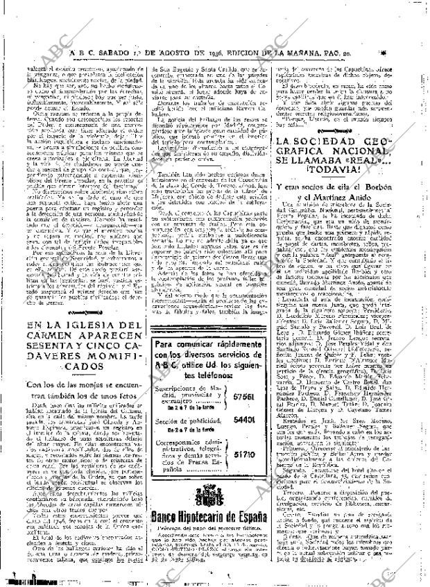 ABC MADRID 01-08-1936 página 18