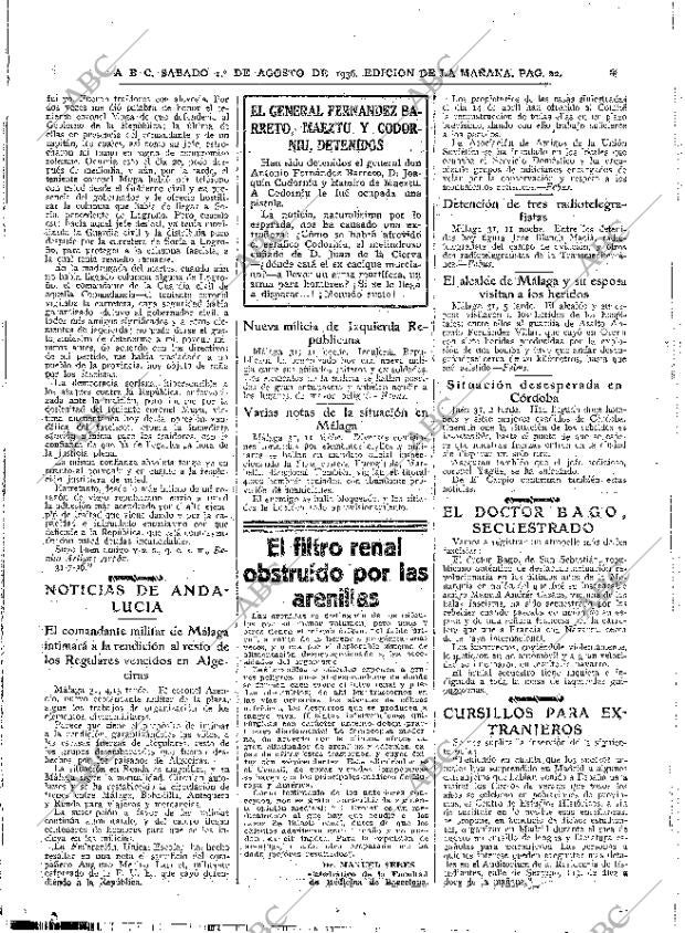 ABC MADRID 01-08-1936 página 20