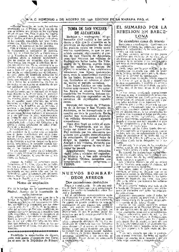 ABC MADRID 02-08-1936 página 26