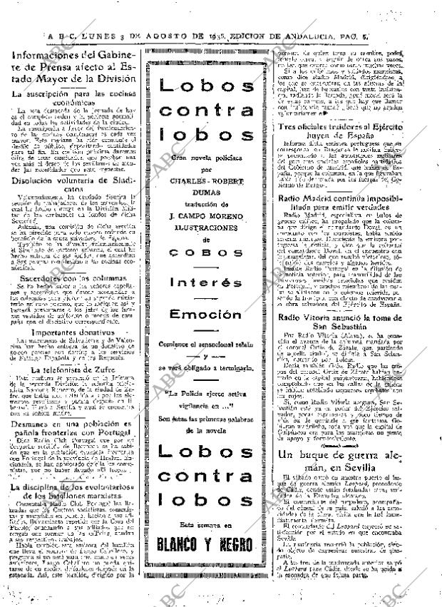 ABC SEVILLA 03-08-1936 página 6