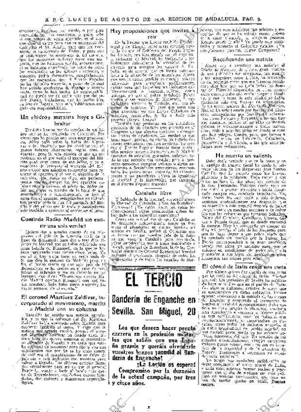 ABC SEVILLA 03-08-1936 página 9