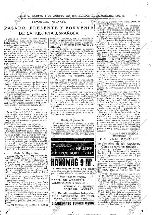 ABC MADRID 04-08-1936 página 18