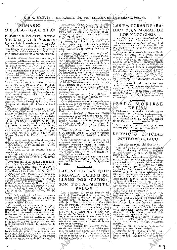 ABC MADRID 04-08-1936 página 36