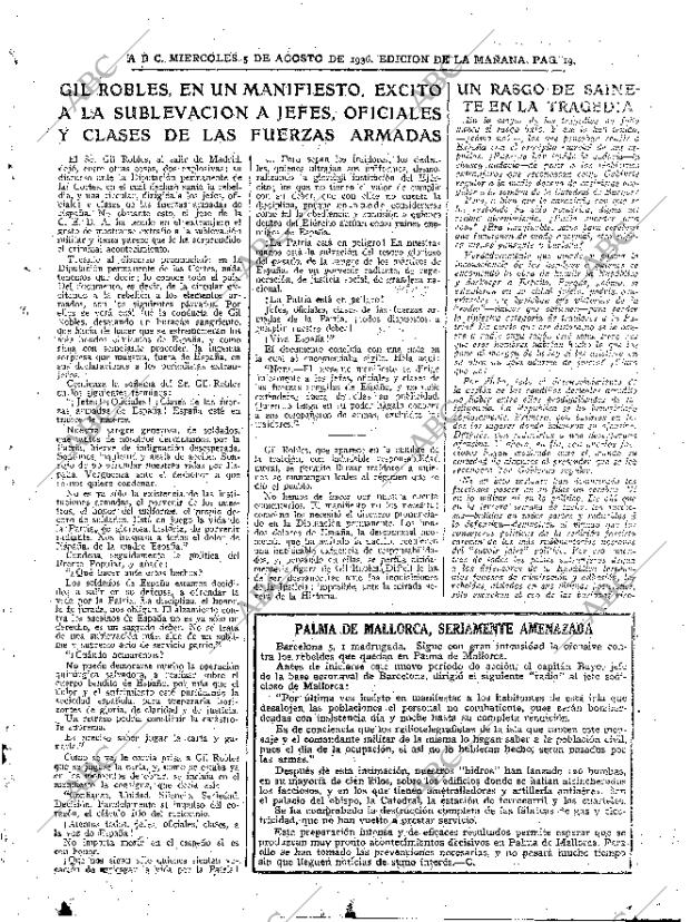 ABC MADRID 05-08-1936 página 19