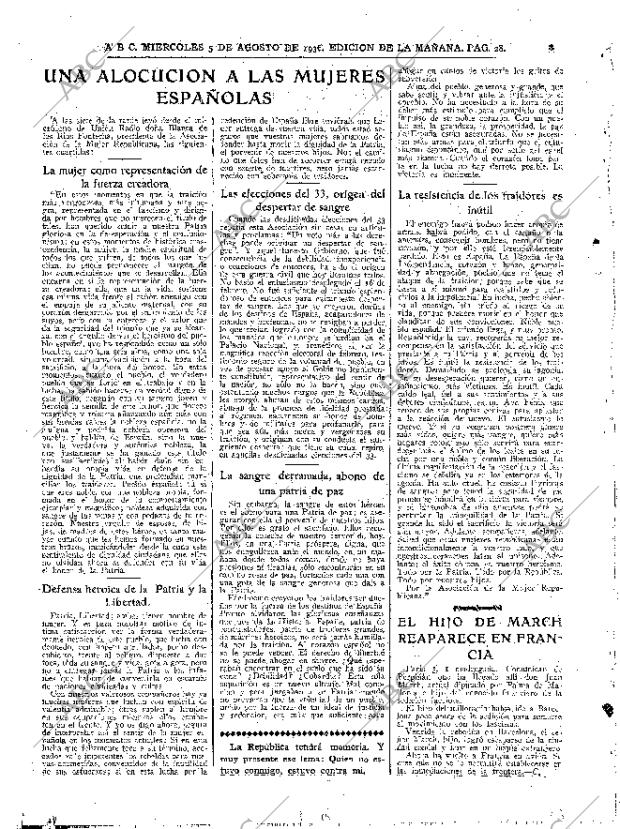 ABC MADRID 05-08-1936 página 28