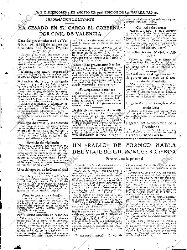 ABC MADRID 05-08-1936 página 29