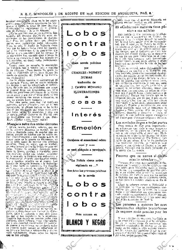 ABC SEVILLA 05-08-1936 página 6