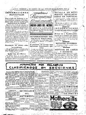 ABC MADRID 09-08-1936 página 14