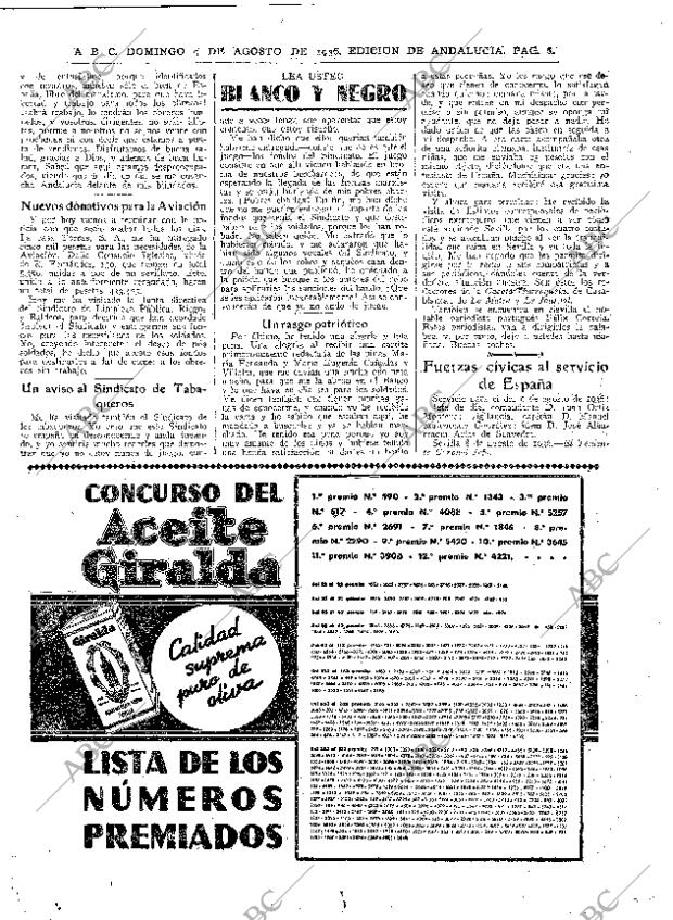 ABC SEVILLA 09-08-1936 página 6