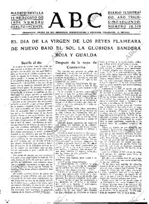 ABC SEVILLA 12-08-1936 página 1