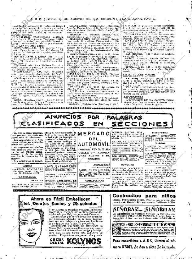 ABC MADRID 13-08-1936 página 14