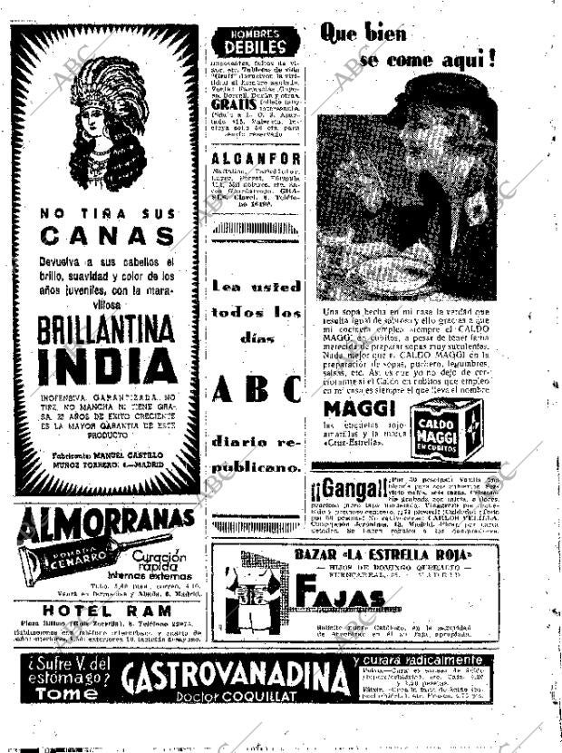 ABC MADRID 14-08-1936 página 2