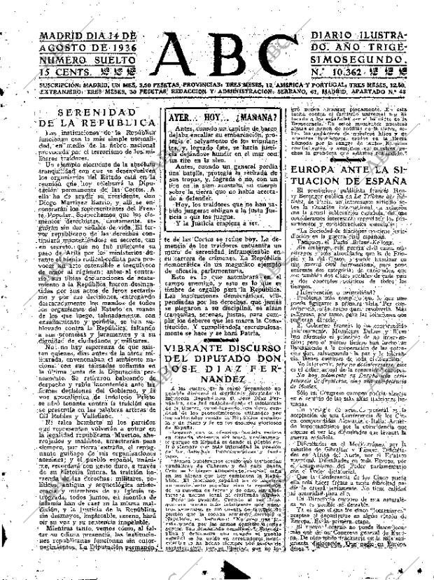 ABC MADRID 14-08-1936 página 7