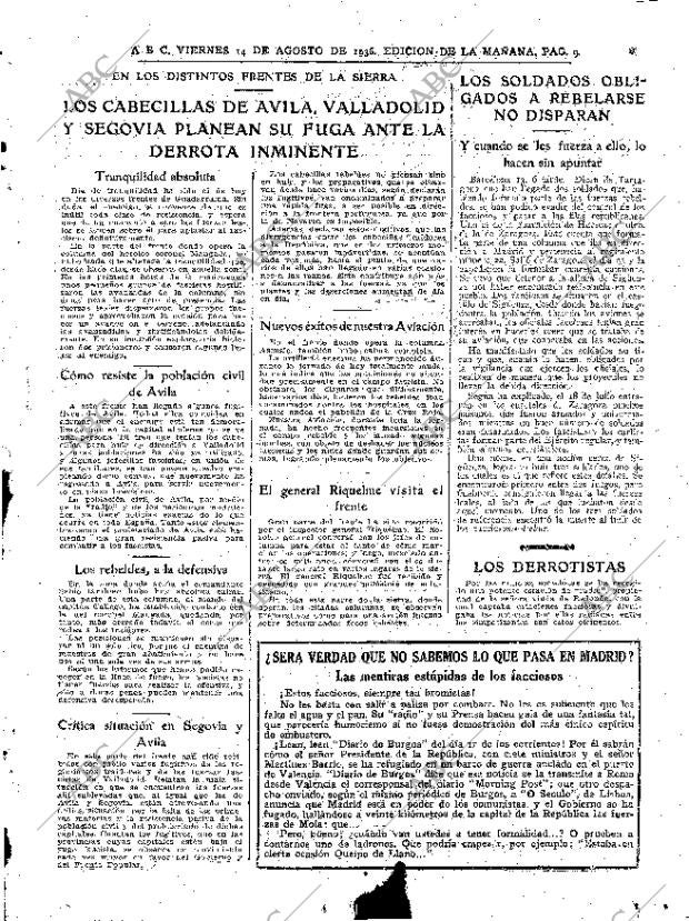 ABC MADRID 14-08-1936 página 9