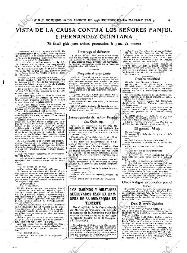 ABC MADRID 16-08-1936 página 9