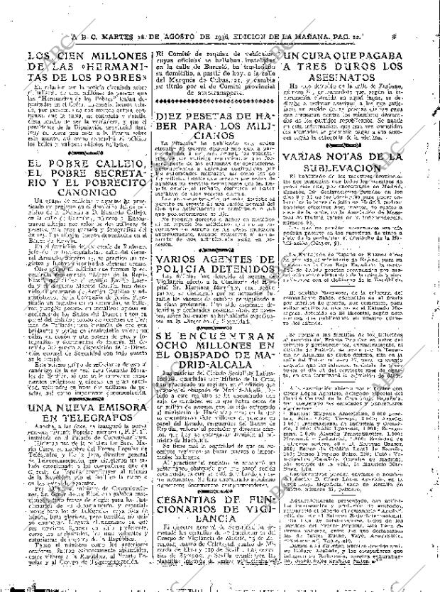 ABC MADRID 18-08-1936 página 12