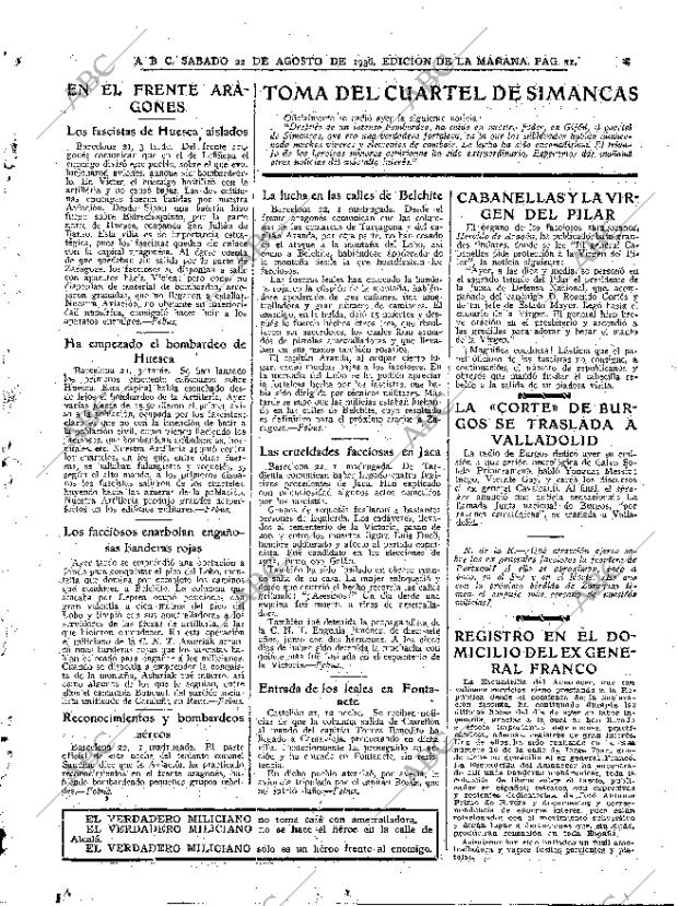 ABC MADRID 22-08-1936 página 11
