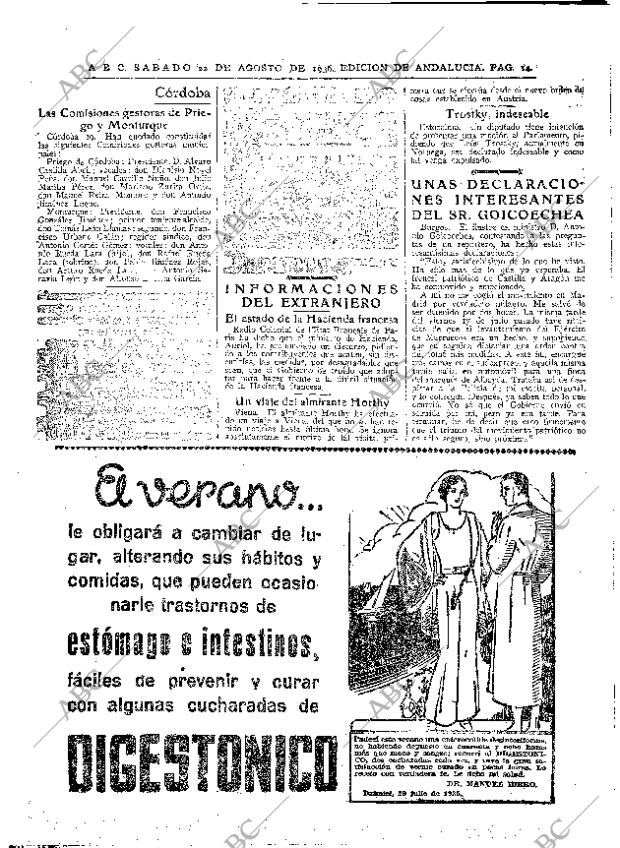 ABC SEVILLA 22-08-1936 página 14