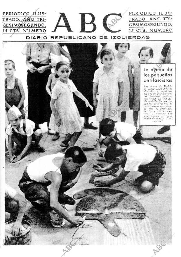 ABC MADRID 25-08-1936 página 1