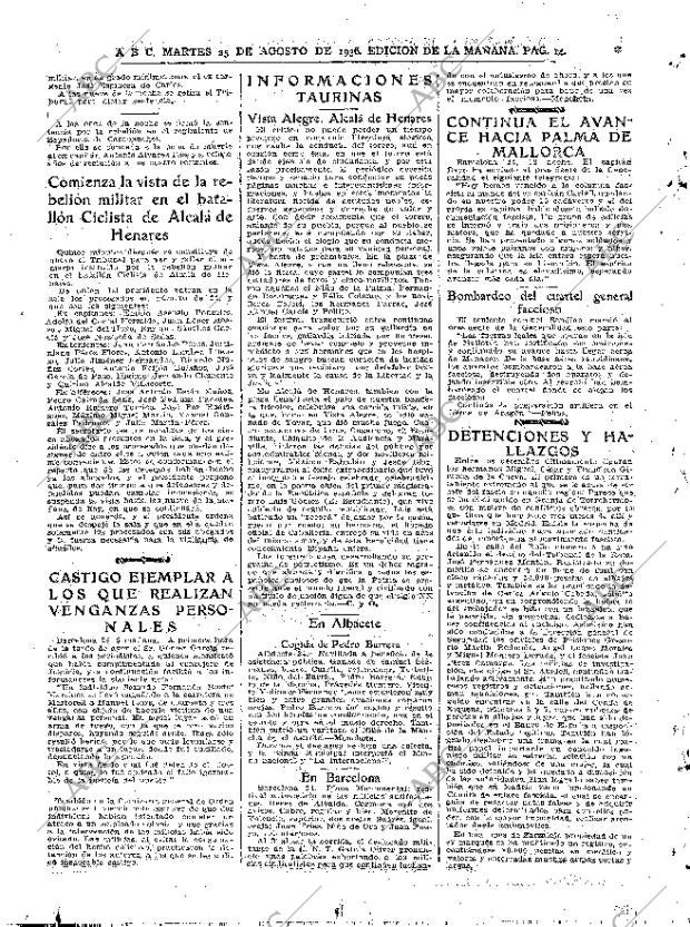 ABC MADRID 25-08-1936 página 14